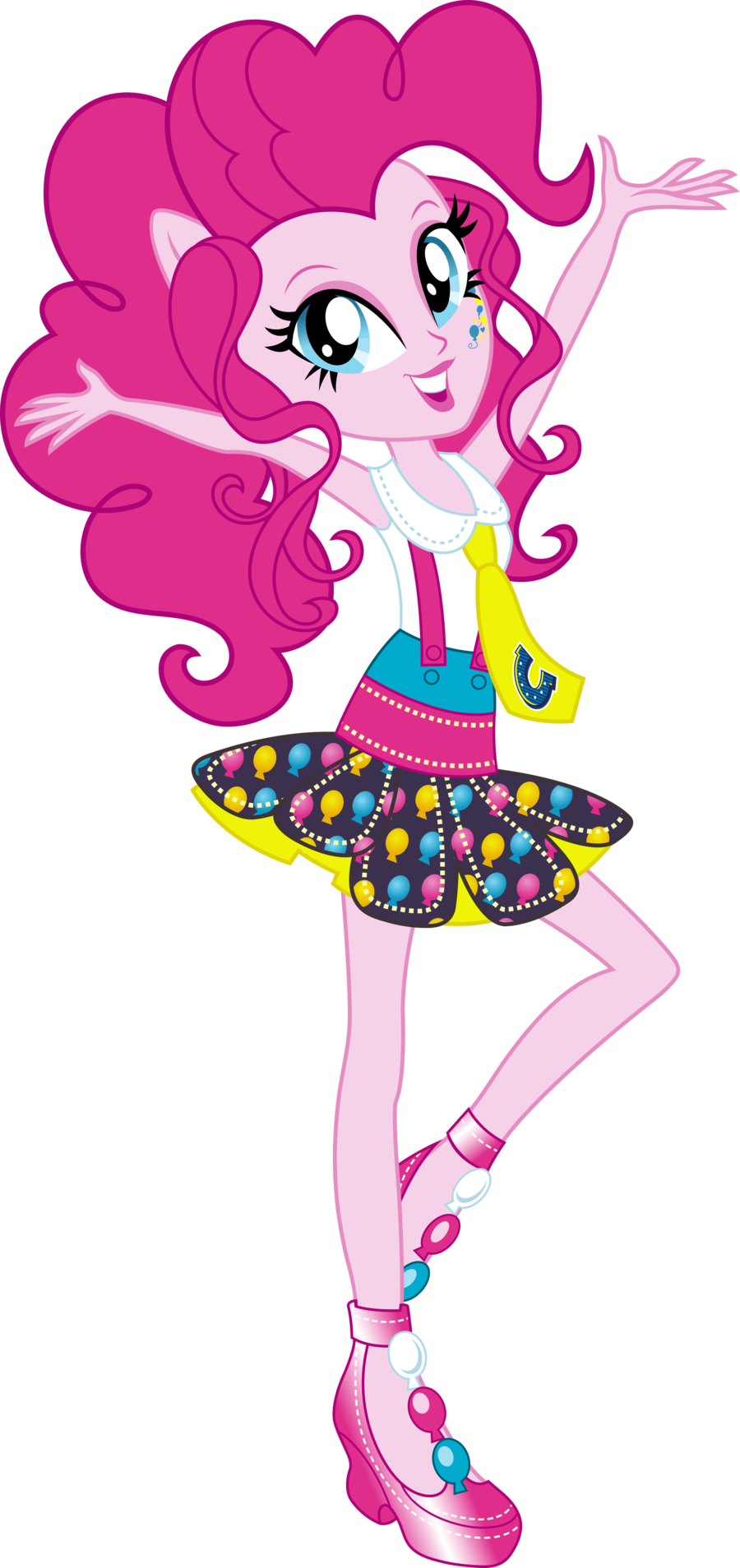 Absurd Res, Artist - Pinkie Pie School Spirit Style (900x1908)