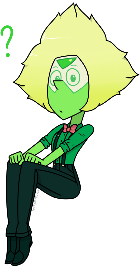Another Casual Peridot By Mrchasecomix - Steven Universe Peridot Pose (768x1024)