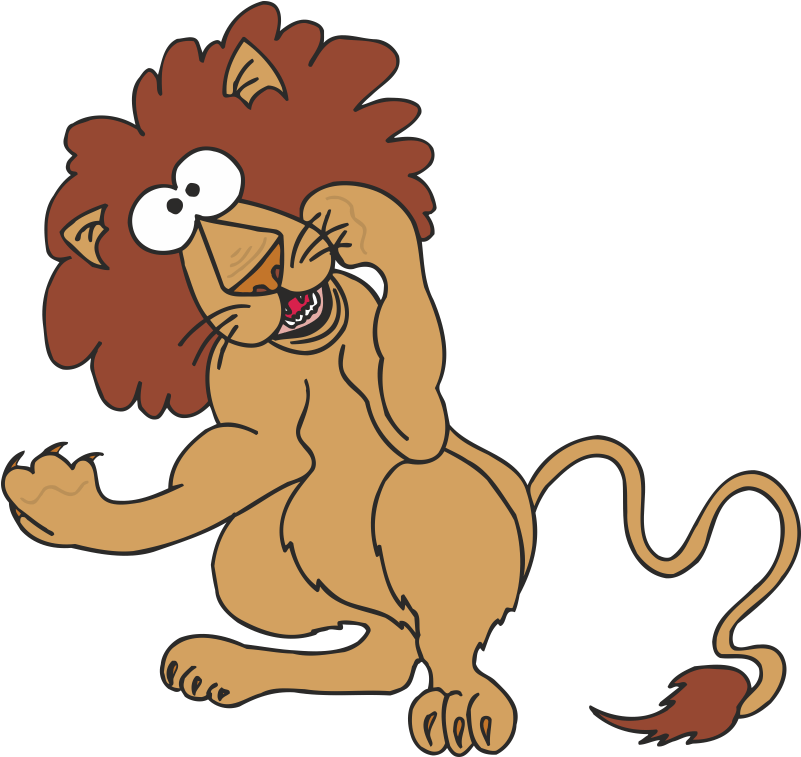 Lion Cartoon Clip Art - Lion Cartoon Clip Art (800x800)