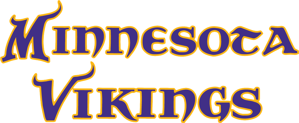 Minnesota Vikings Logo Font - Minnesota Vikings Vikings Logo (1200x600)