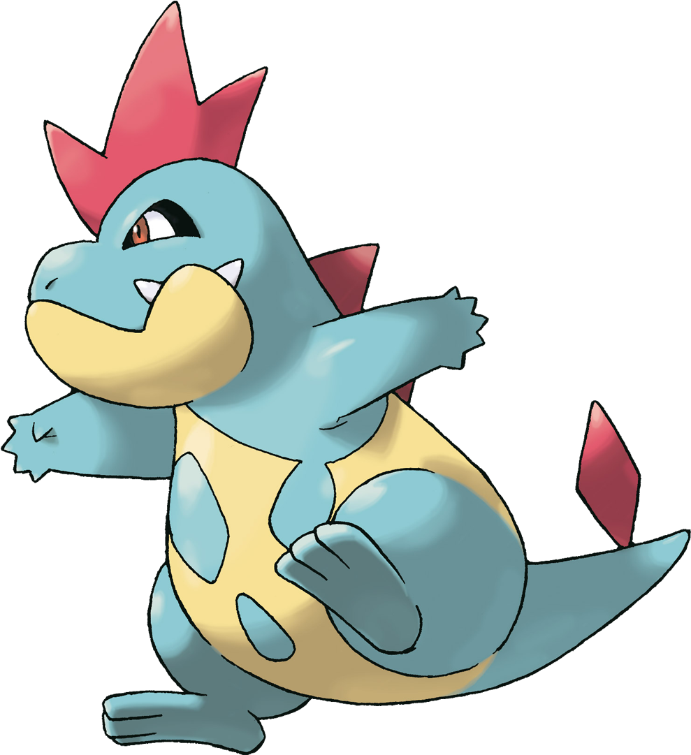 If It Loses A Fang, A New One Grows Back In Its Place - Pokemon Croconaw (1080x1080)