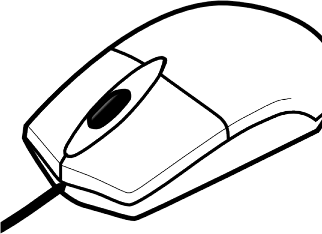Computer Mouse Clipart - Clip Art Mouse Computer (640x480)