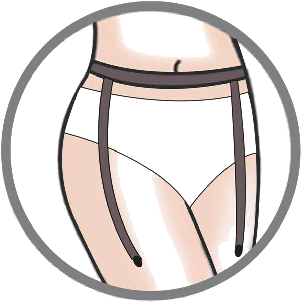 Tag Stay-ups Stockings, Style Advice, Fashion Advice, - Come Si Indossano I Collant (625x636)