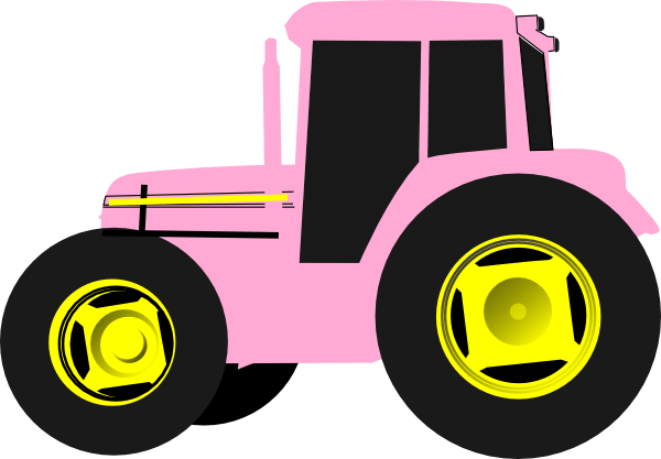 Clipart Tractor - Tractor (600x417)