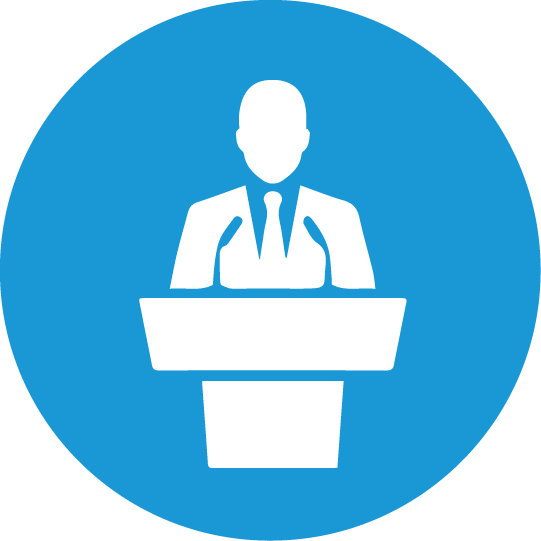 Computer Icons Keynote Public Speaking Presentation - Portrait Of A Man (541x541)