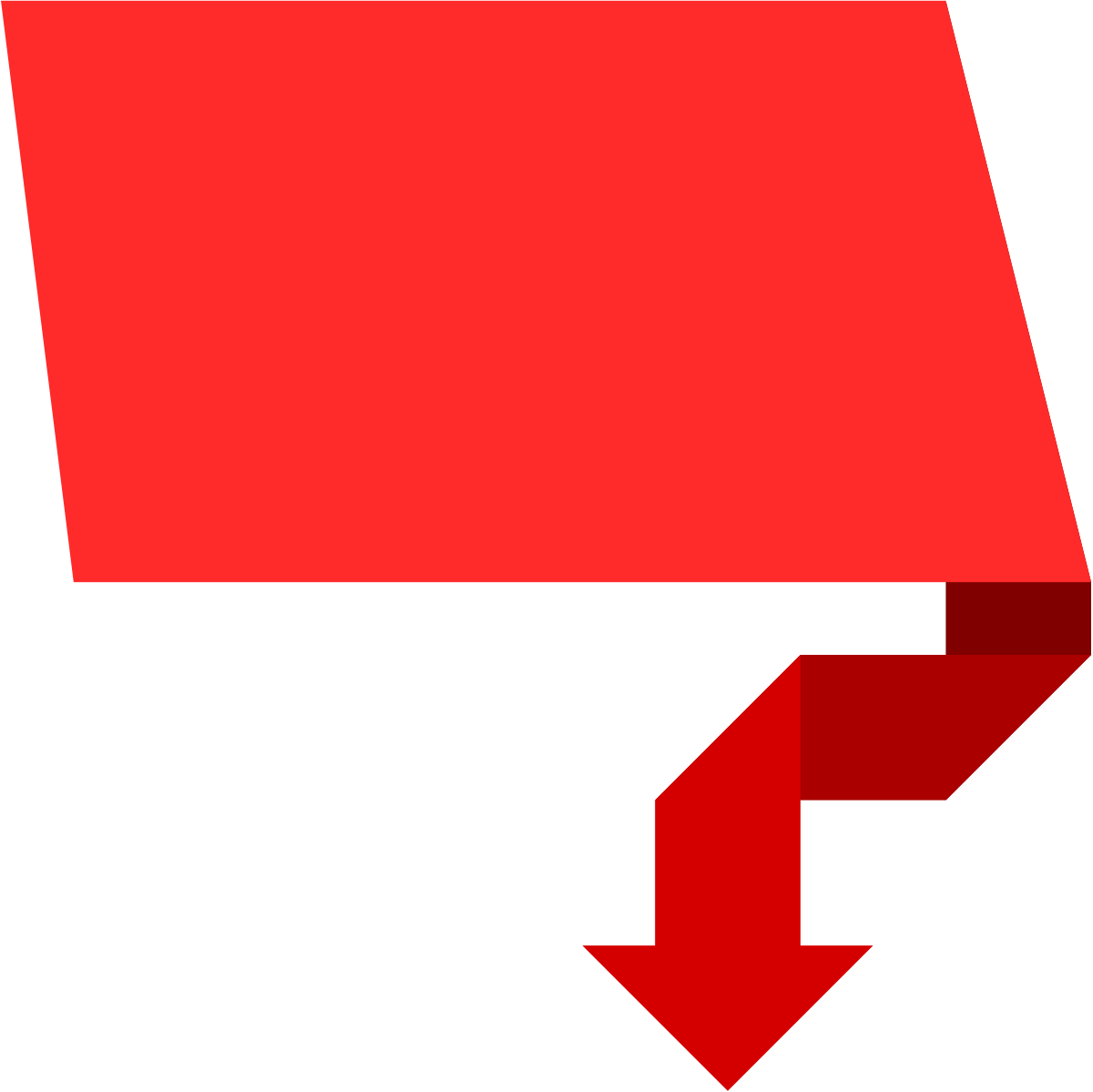 Free Download - Red Banner Vector Png (1200x1199)