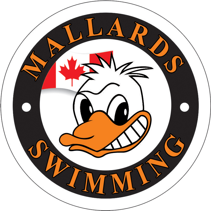 Mallards Swimming Team In Markham - Graphic Design (832x814)