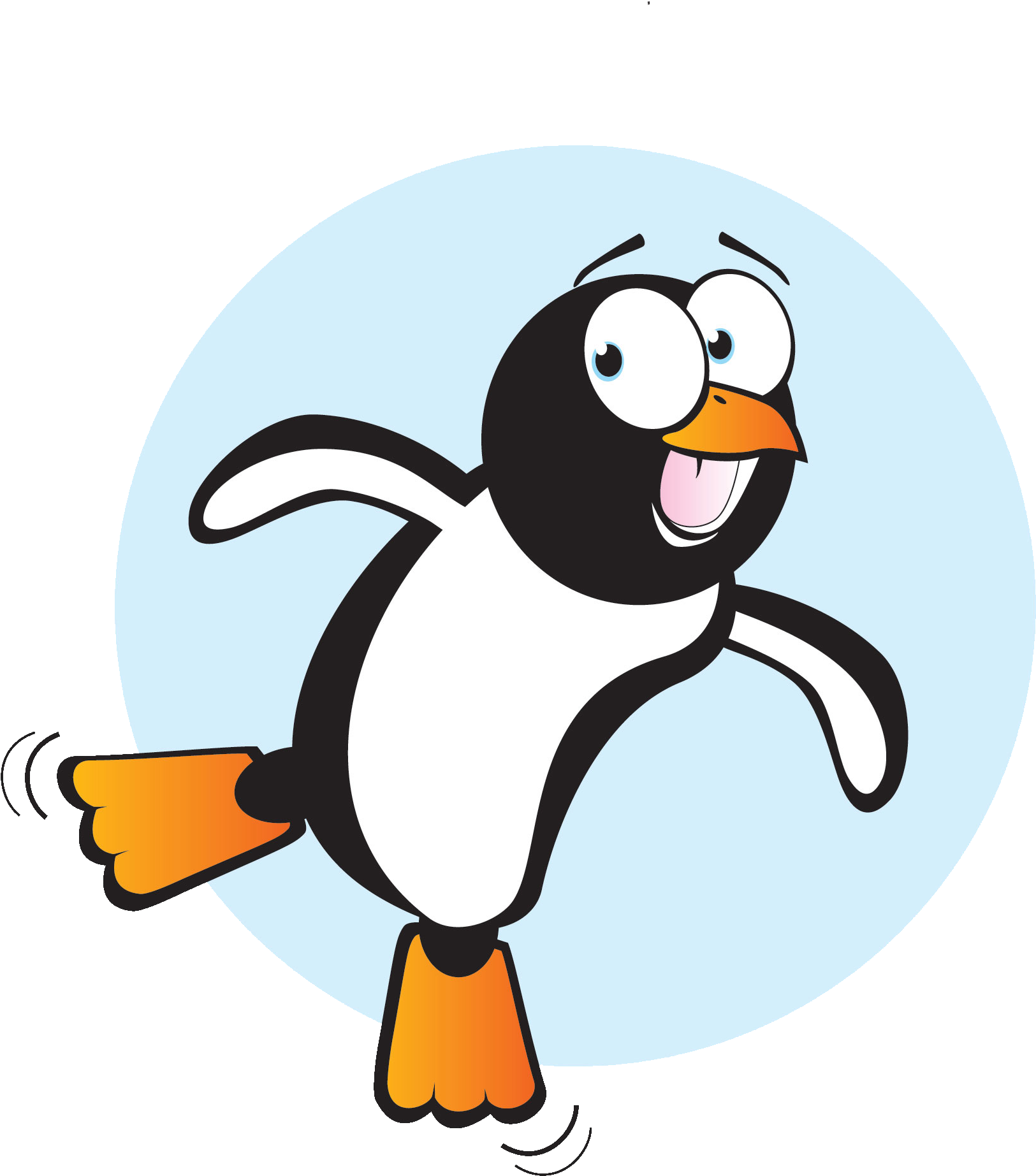 Beguile Swim Clipart Png Tags - Adã©lie Penguin (2734x2265)
