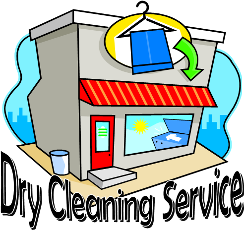 Dry Cleaning Photos - Clip Art Dry Cleaner (492x464)