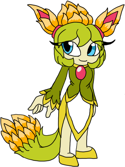 Gaia Prower By Cyclone62 - Cartoon (435x587)