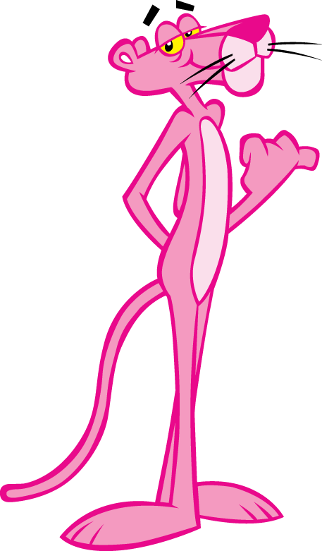 Please Take The Time To Sign My Guest Book - Owens Corning Pink Panther (457x781)