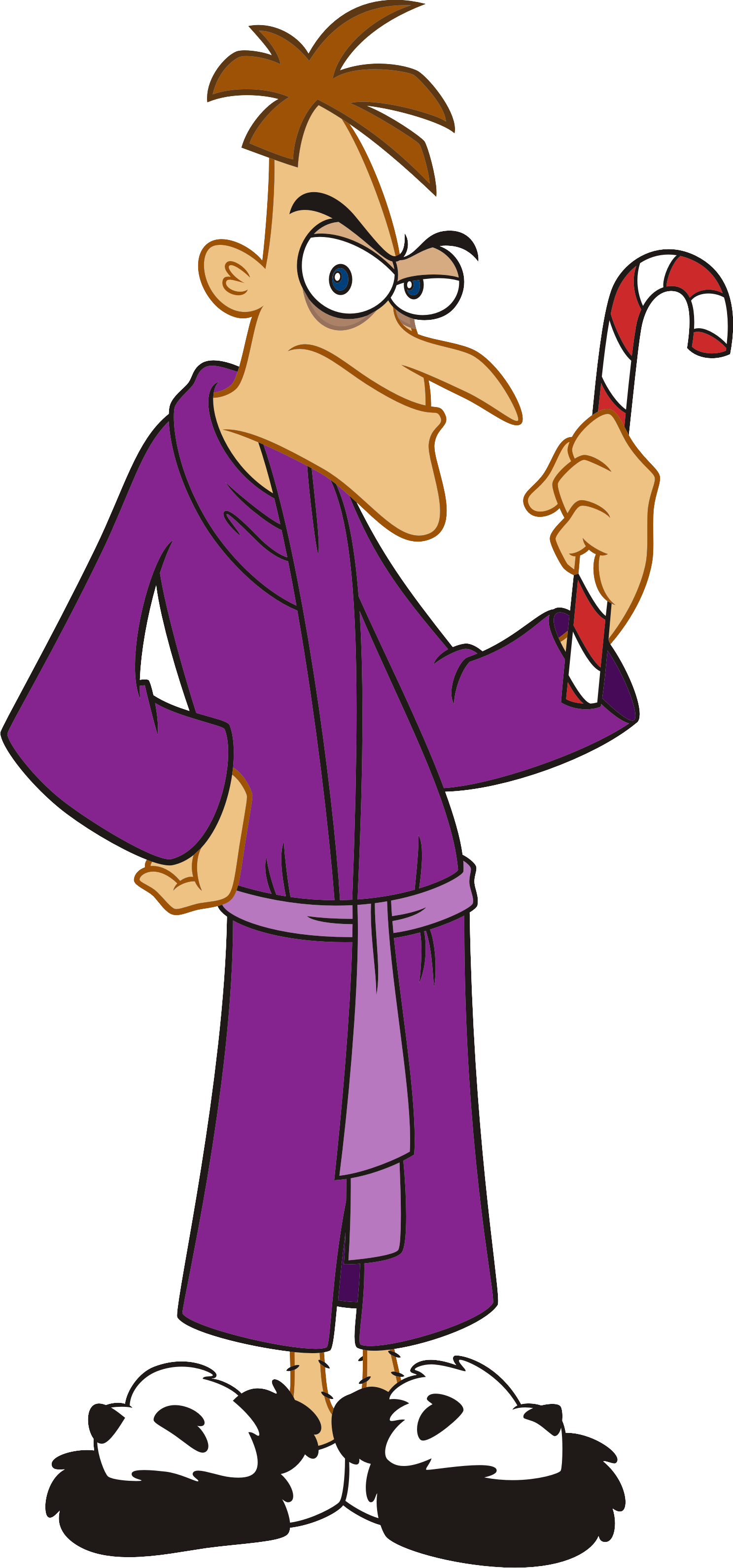 Christmasdoof - Phineas And Ferb Doofenshmirtz Png (1487x3182)
