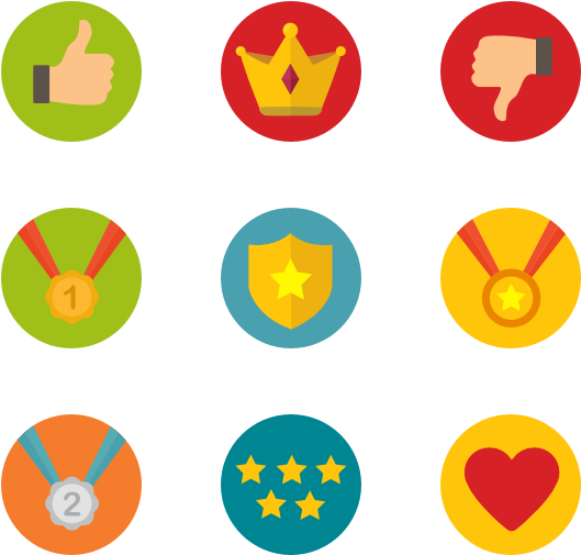 Badges And Votes - Badges Png (600x564)