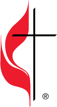 A College Of The United Methodist Church - United Methodist Cross And Flame Clipart (450x450)