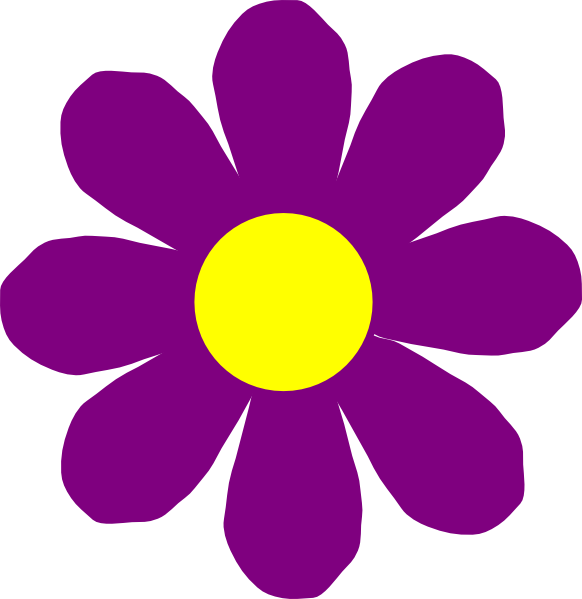 Spring Flower Clip Art (582x599)