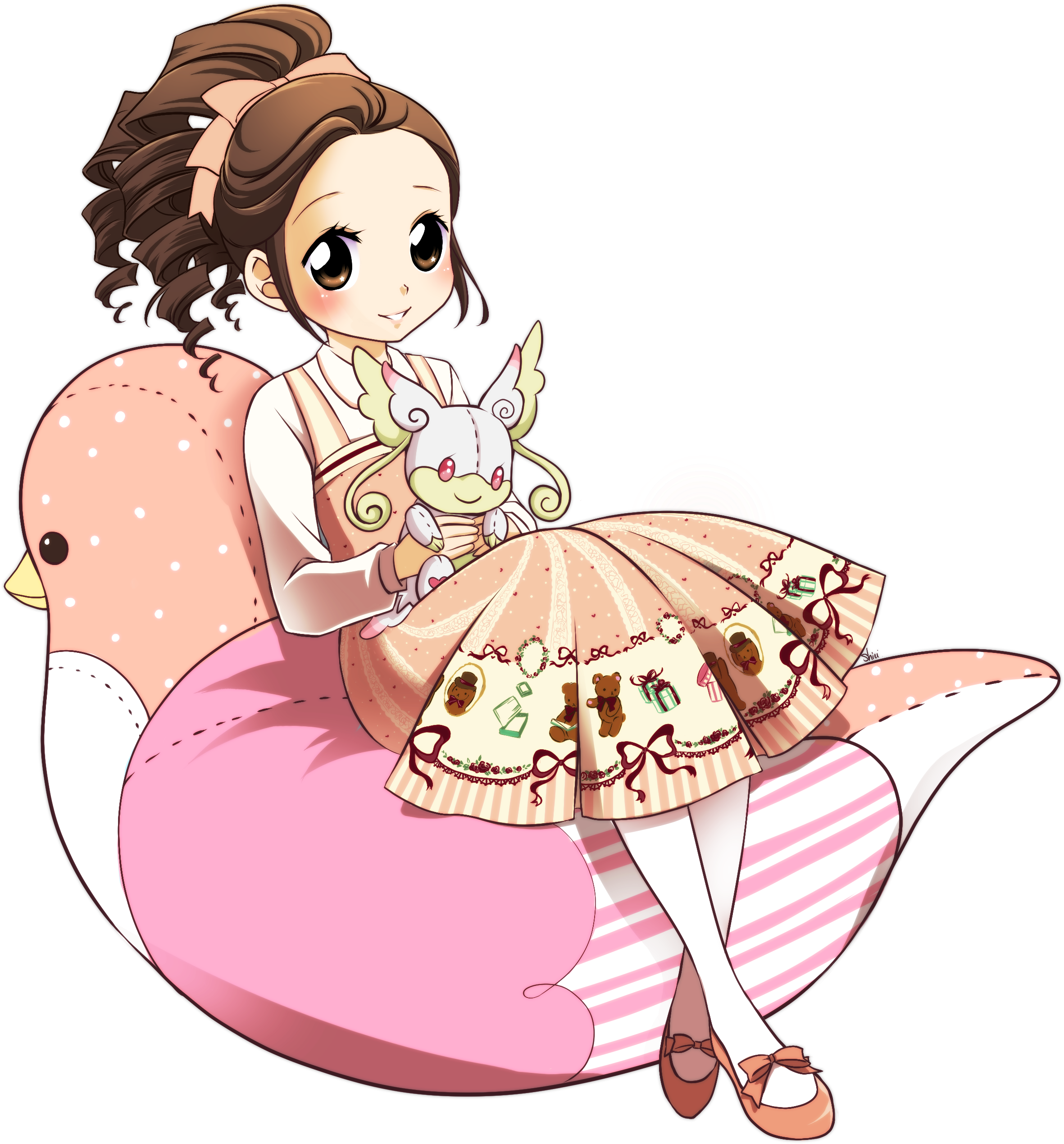 Audino - Crafting Mama (2564x2632)