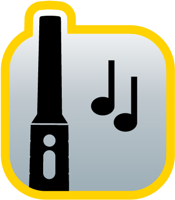 Audio Tones Intensify As The Probe Approaches The Target, - Sign (500x500)