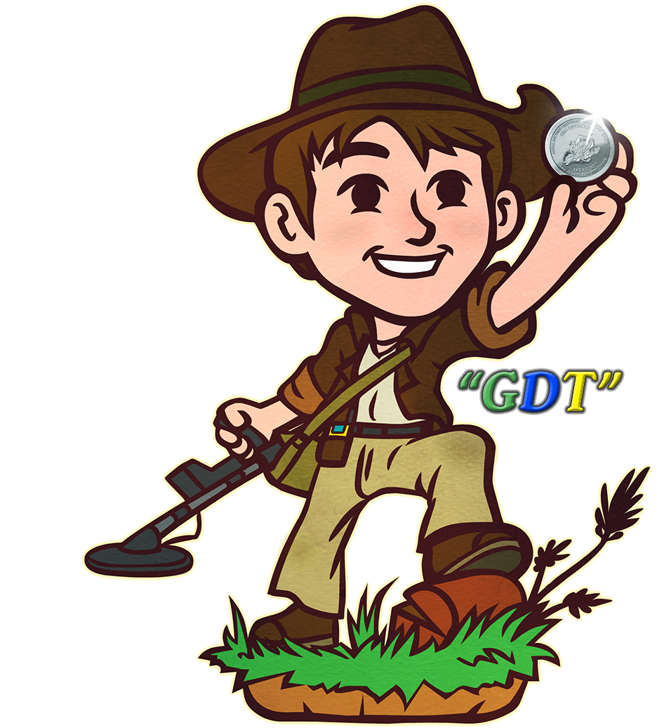 Finding A Geo Detecting Treasure Cache Nickel Coin - Cartoon Rocket Ship (1200x1091)