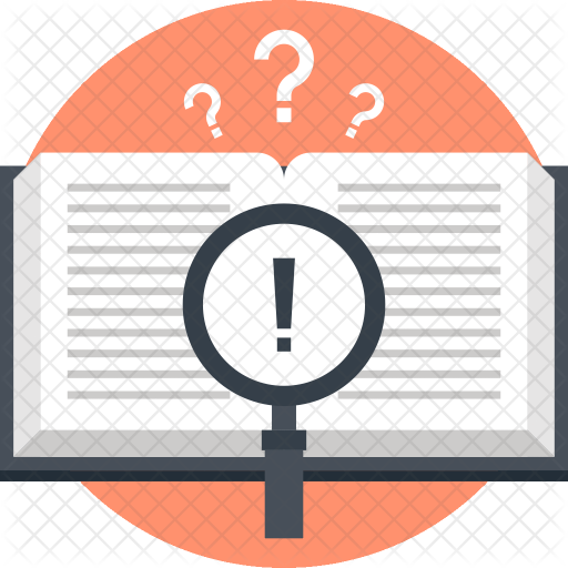 Questions And Answers Icon - Encyclopedia Icon (512x512)
