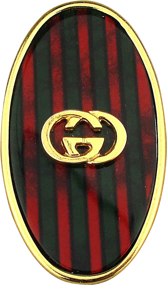 The Red And Green Stripe Logo Of Vintage Gucci Covers - Emblem (924x924)