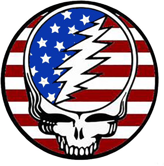 Grateful Dead Bean Bears Patriotic Theme Freedom And - Grateful Dead Steal Your Face (600x600)