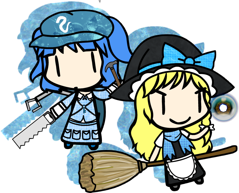 Maritori By Abdul-galaxia - Cirno (805x641)