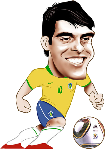 Jugadores En Caricaturas De Futbol (500x500)