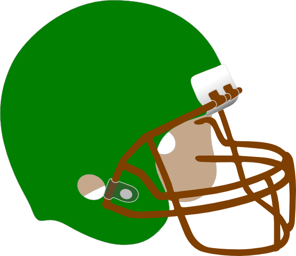 Football Helmet And Football Drawing (600x520)