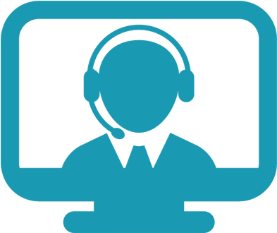 Support Clipart Open Source - Headphones Callcenter Png (412x330)
