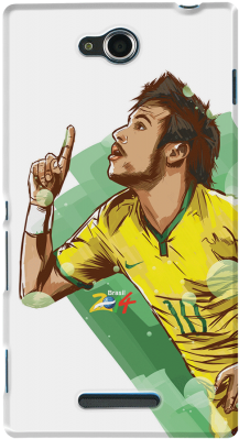 Neymar Jr Brasil Case For Sony Xperia C - Samsung (300x400)