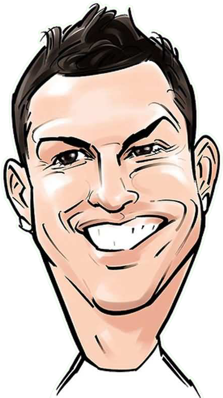 Neymar And Ronaldinho - Cristiano Ronaldo (650x795)