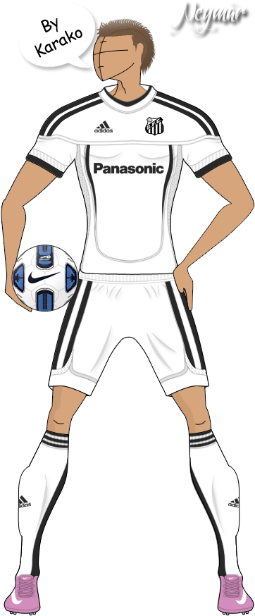 Camisa Do Santos - Illustration (450x907)