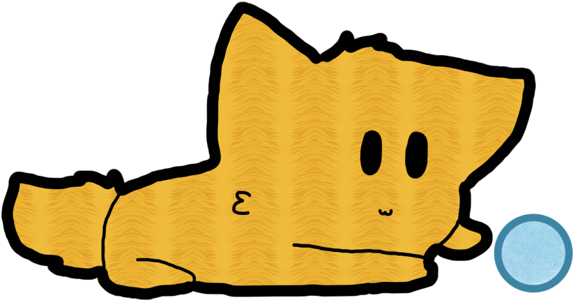 Xxblueberrykitxx Doodle 2 Cat Playing With Yarn By - Cat Grabs Treat (1024x853)