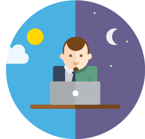 Geniushost Support - Portrait Of A Man (500x504)