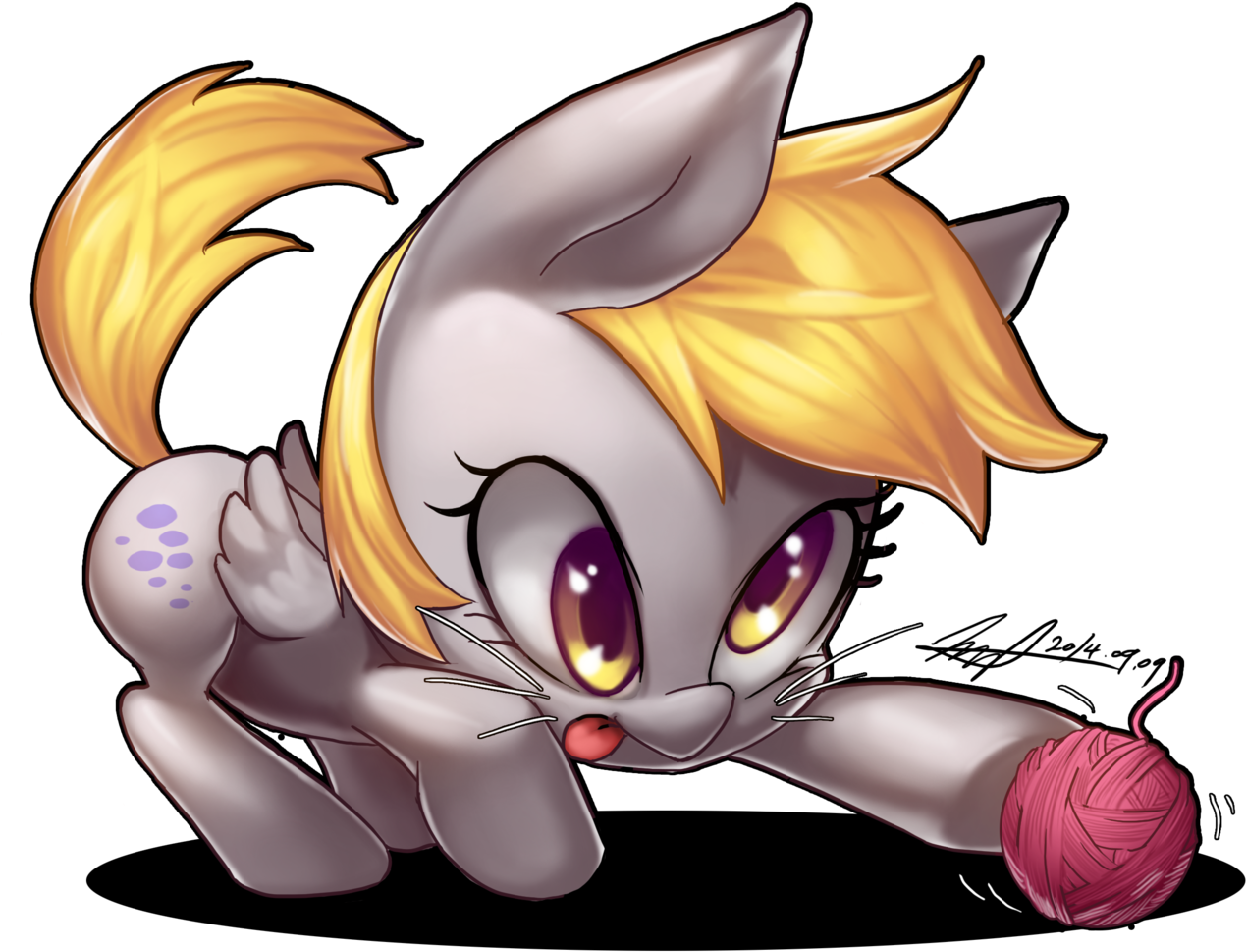 Jggjqm522, Behaving Like A Cat, Cute, Derpabetes, Derpy - Cartoon (1280x1004)