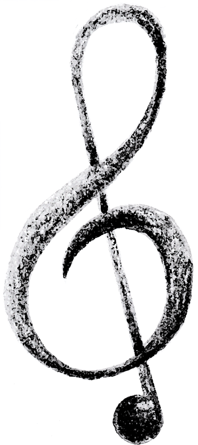 Treble Clef - Treble Clef Music Clip Art (401x900)