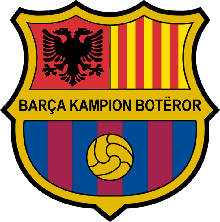 Barça Kampion Boteror - Fc Barcelona Logo Vector (711x720)