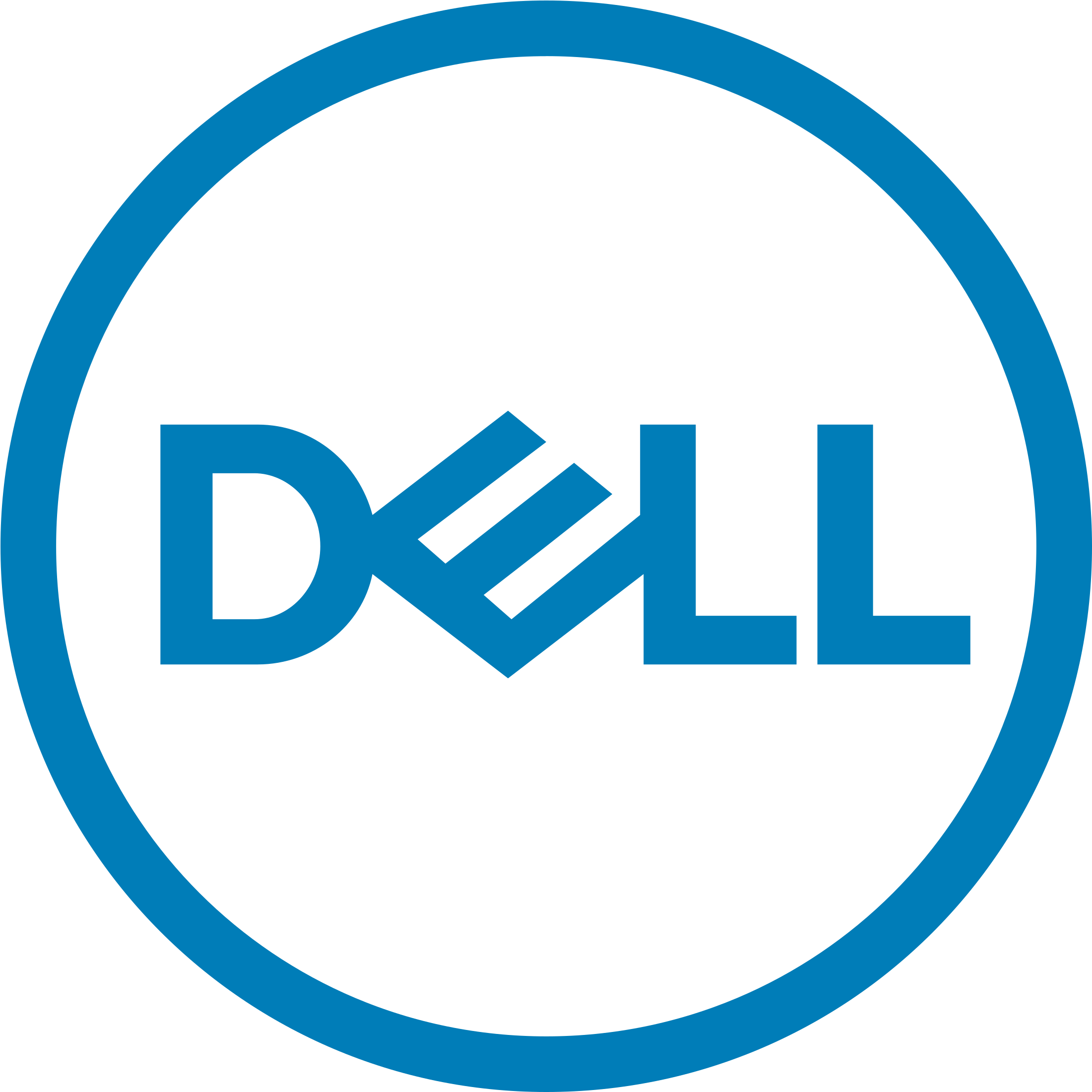 Freshers Hiring For Client Technical Support Associate - Dell Logo 2016 (2400x2398)