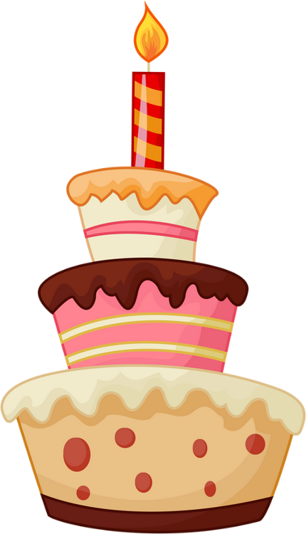 Find This Pin And More On Birthday By Dorking - Birthday Cake Vector Png (430x750)
