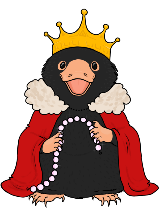 Niffler By Khalissa - Fantastic Beasts And Where To Find Them (800x964)