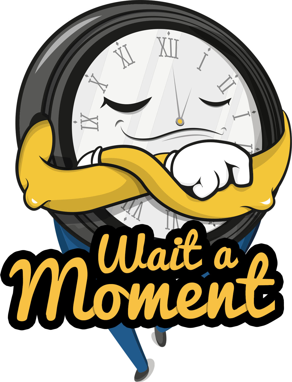 Wait A Moment - Please Wait A Moment (1127x1474)