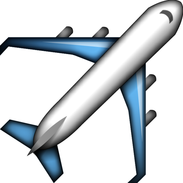 Download Airplane Emoji Icon Emoji Island - Airplane Emoji (640x640)