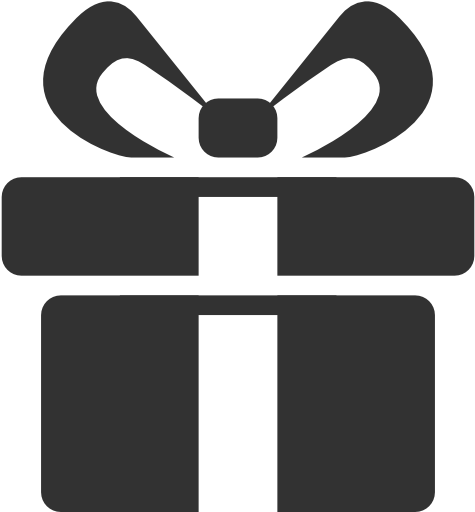 Check Out Our Wedding Registry For A Few Of The Items - Gift Icon Black And White (512x512)