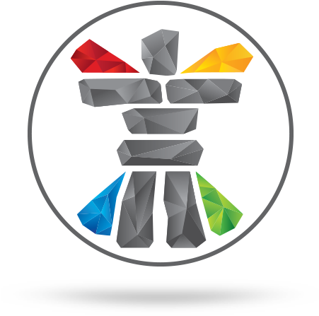 “inukshuk” Is The Inuit Word For Specific Piles Of - Inuksuk (450x476)