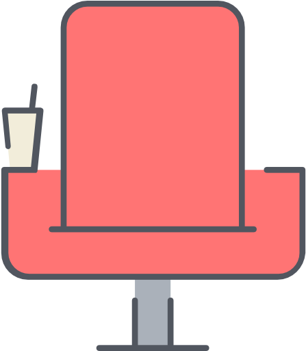 Chair Free Icon - Movie Theater (512x512)