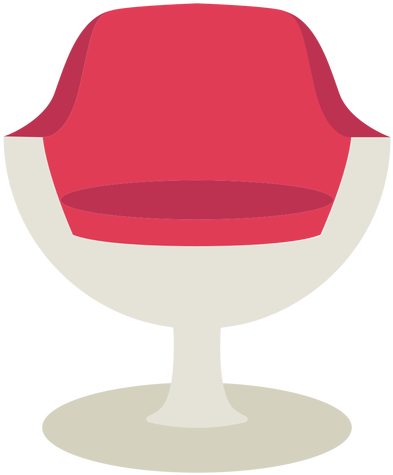 Modern Chair Icon Transparent Png - Icon (512x512)