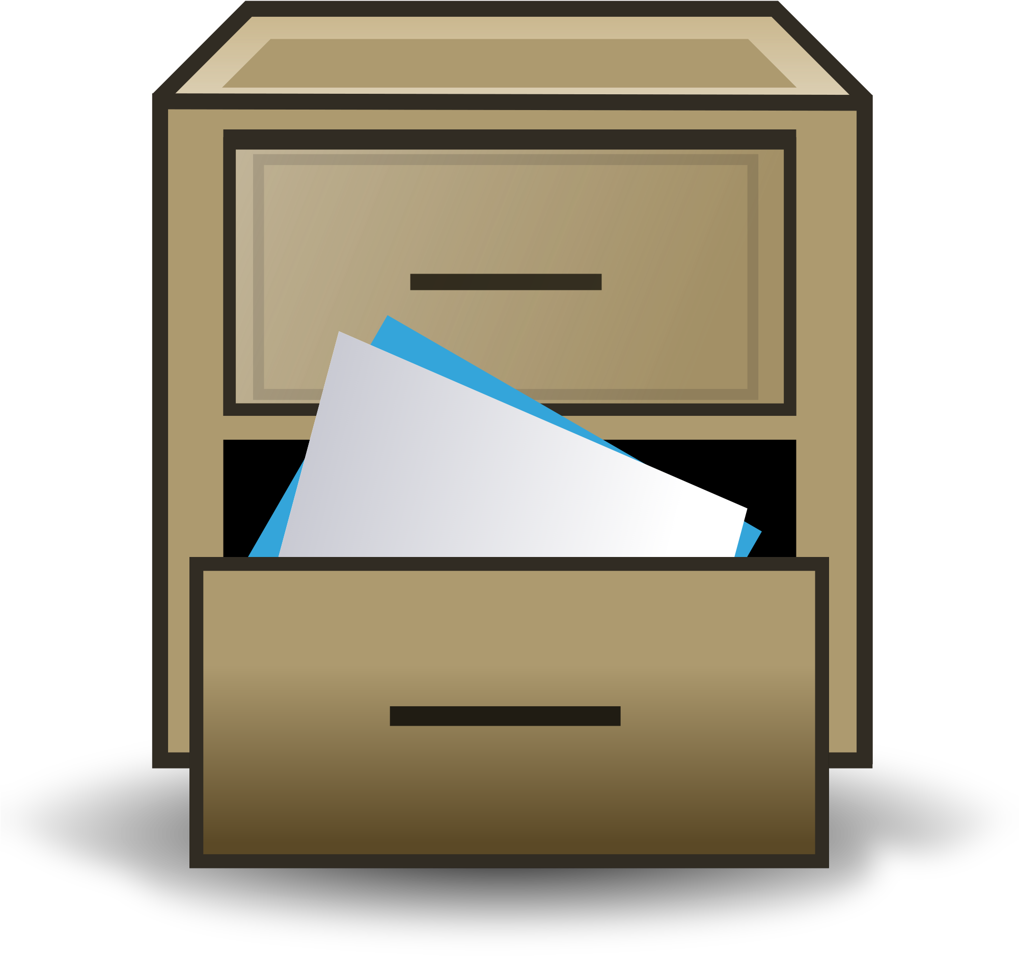 Open - Office File Clip Art Png (2000x2000)