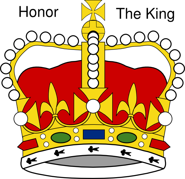 Heraldic Crown Of England (600x578)