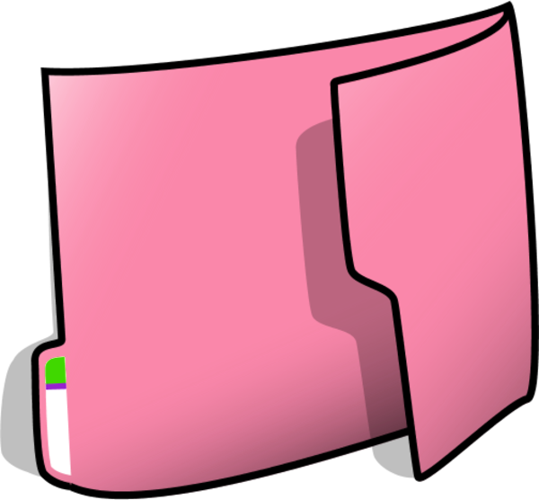 Office File Folders Clipart - Office File Folders Clipart (600x556)