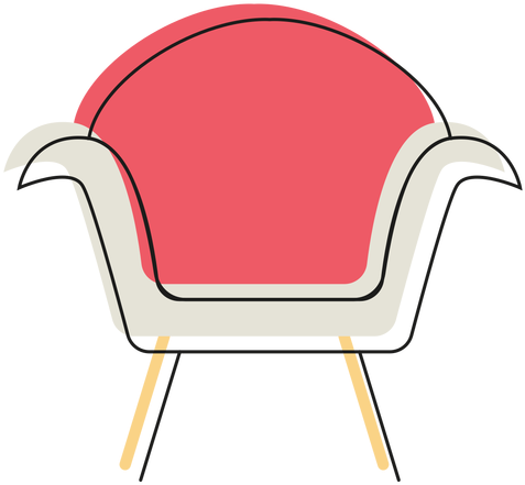 Modern Armchair Icon Transparent Png - Bergère (512x512)